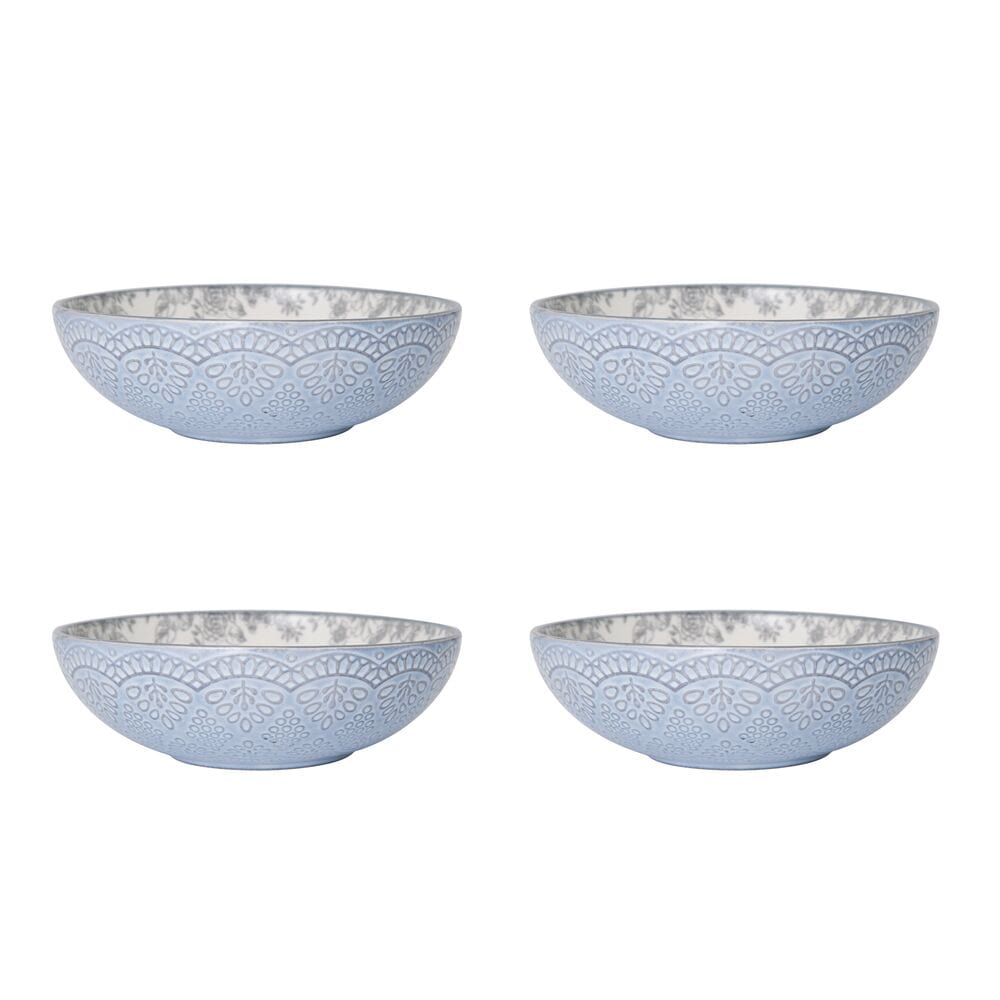 Gabriela Gray 16 Piece Dinnerware Set. Service for 4
