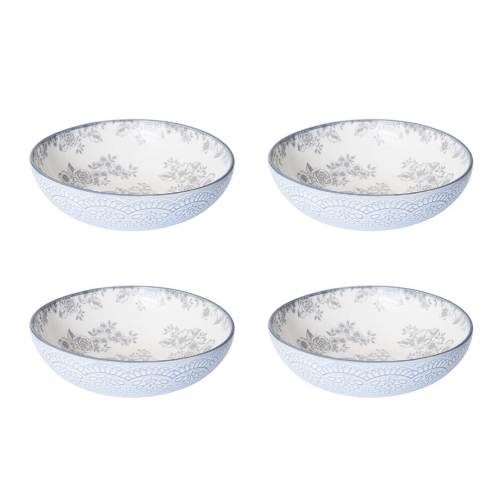 Gabriela Gray 16 Piece Dinnerware Set. Service for 4