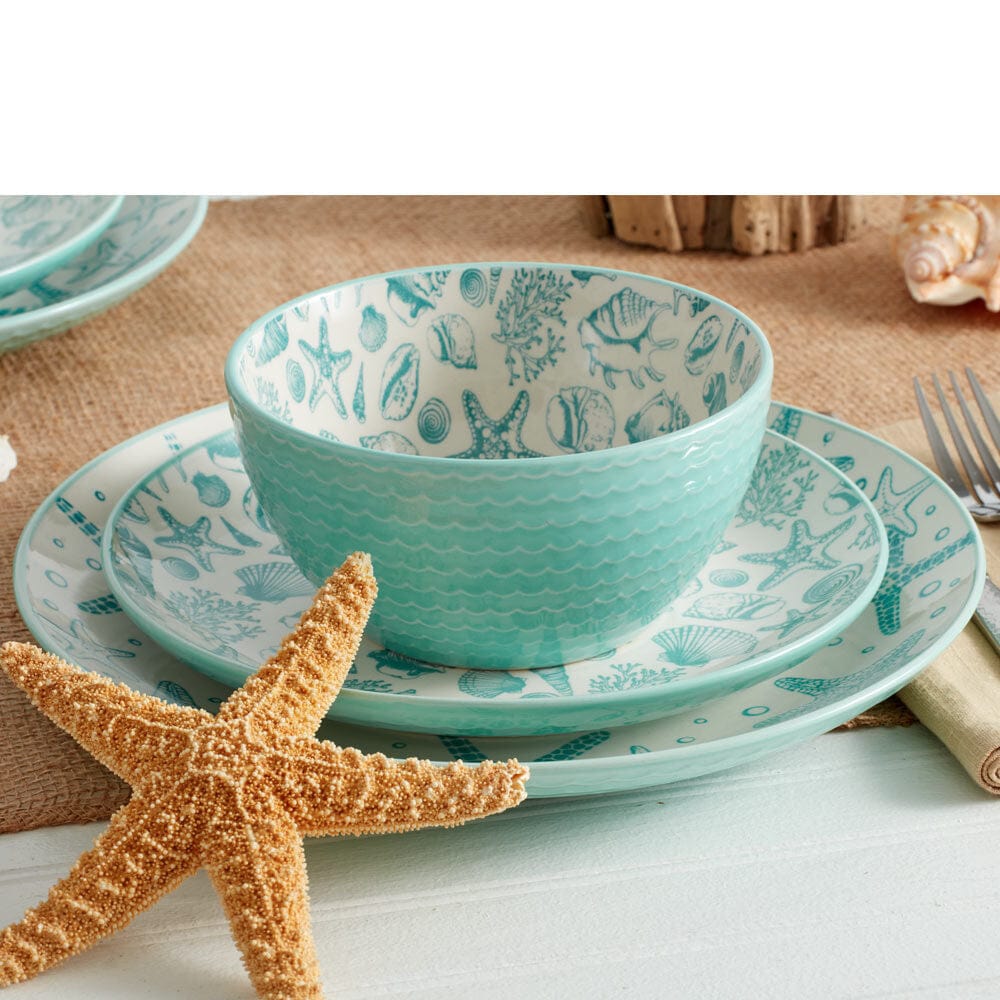 Venice 16 Piece Dinnerware Set. Service for 4