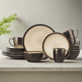 Anastasia Cream 16 Piece Dinnerware Set. Service for 4
