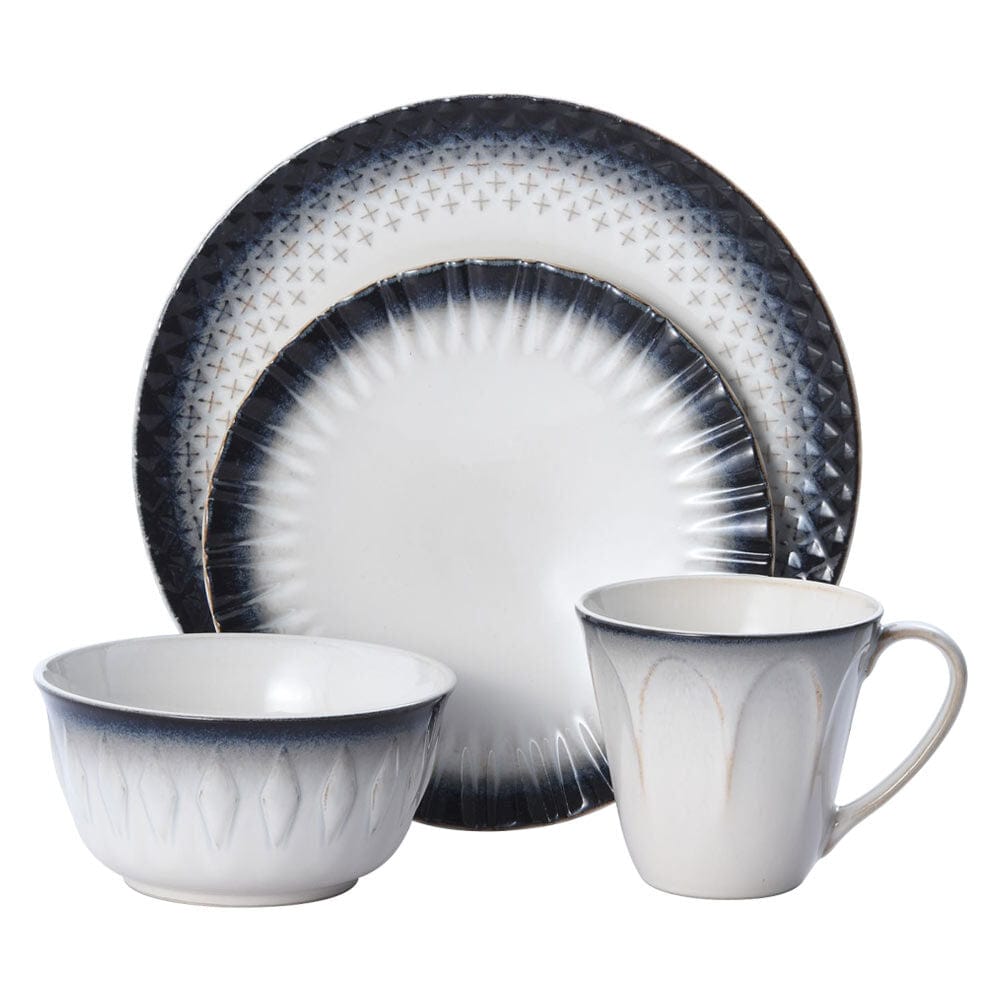 Blake 16 Piece Dinnerware Set. Service for 4