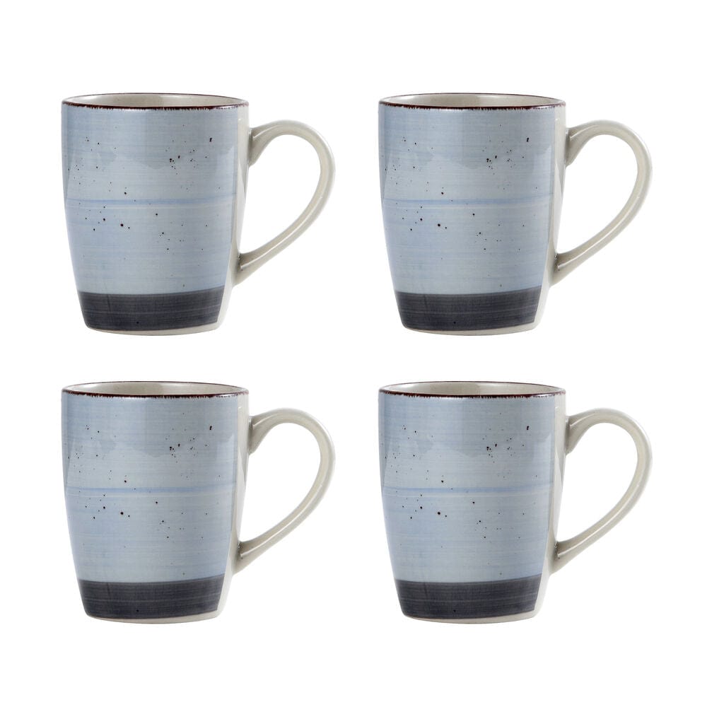 Sadie Blue 16 Piece Dinnerware Set. Service for 4