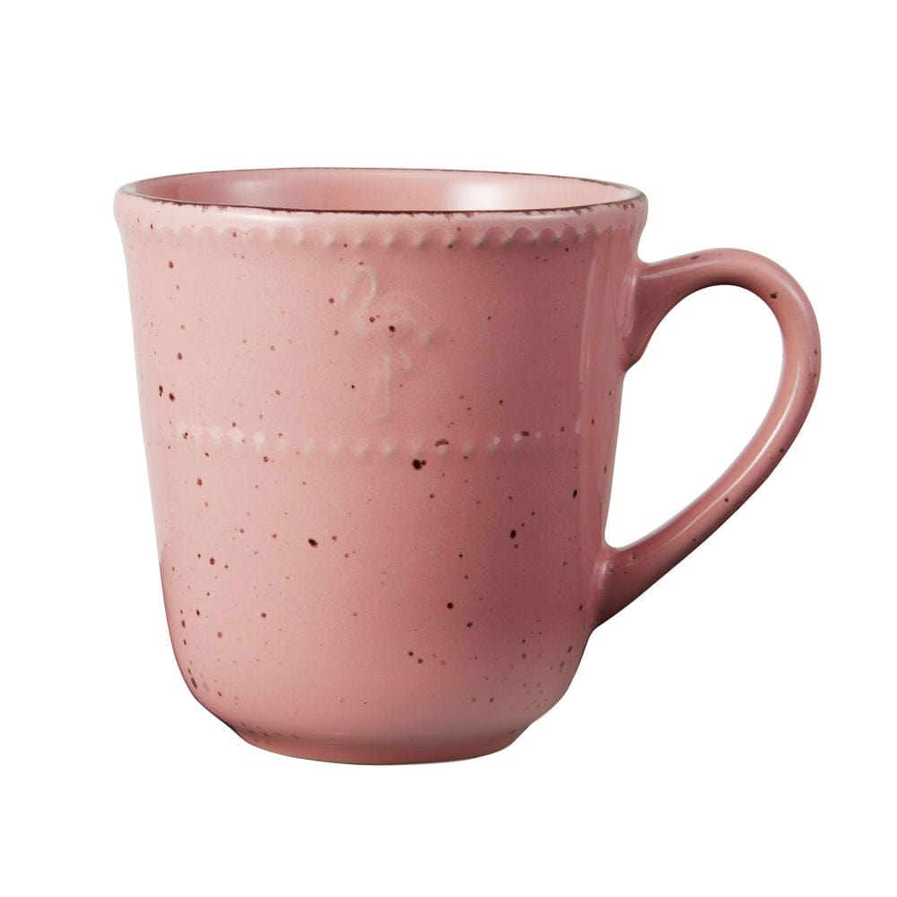 Flamingo Pink 16 Piece Dinnerware Set. Service for 4