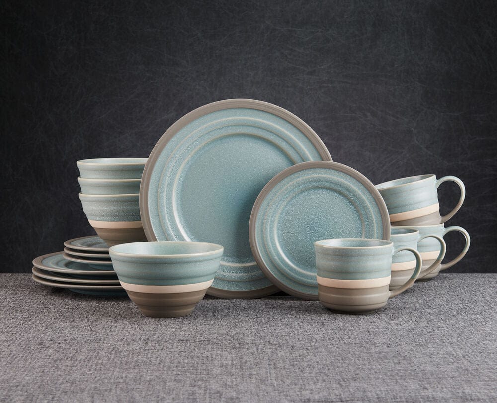 Adina 16 Piece Dinnerware Set. Service for 4