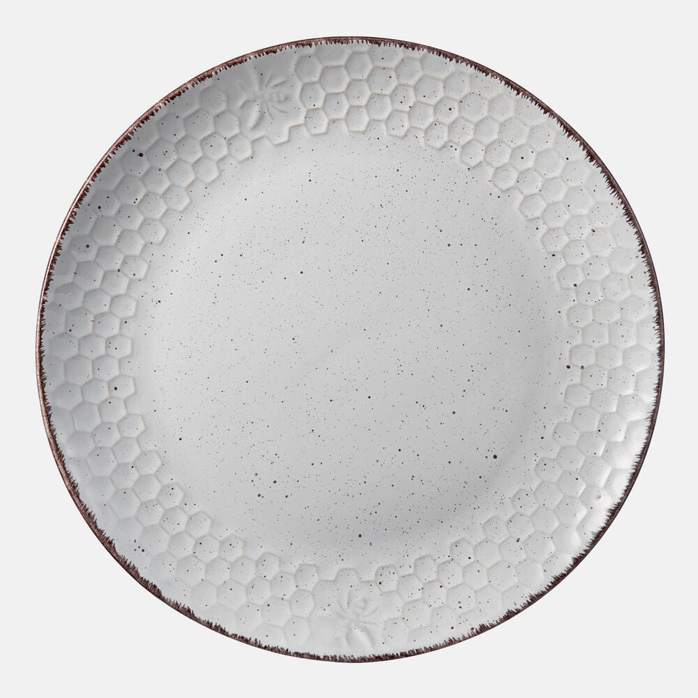 Bumble Bee White 16 Piece Dinnerware Set. Service for 4