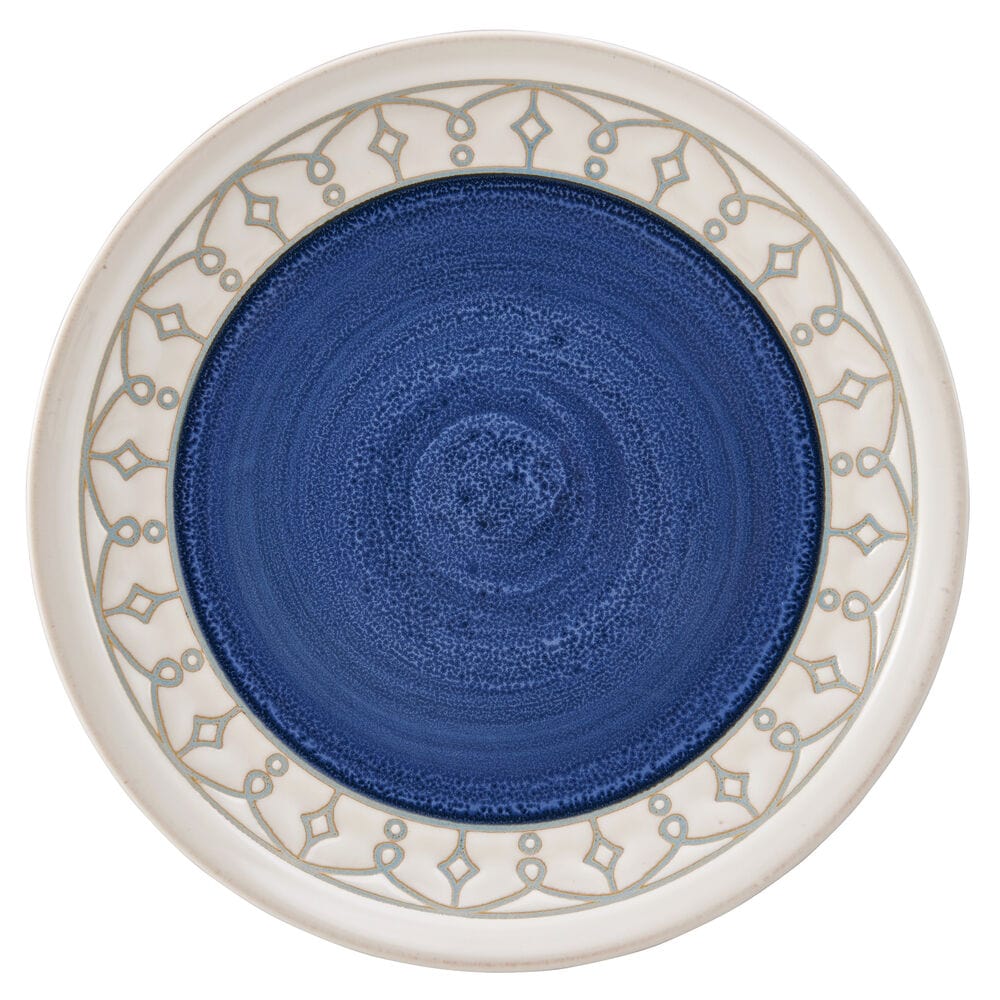 Remi Blue 16 Piece Dinnerware Set. Service for 4