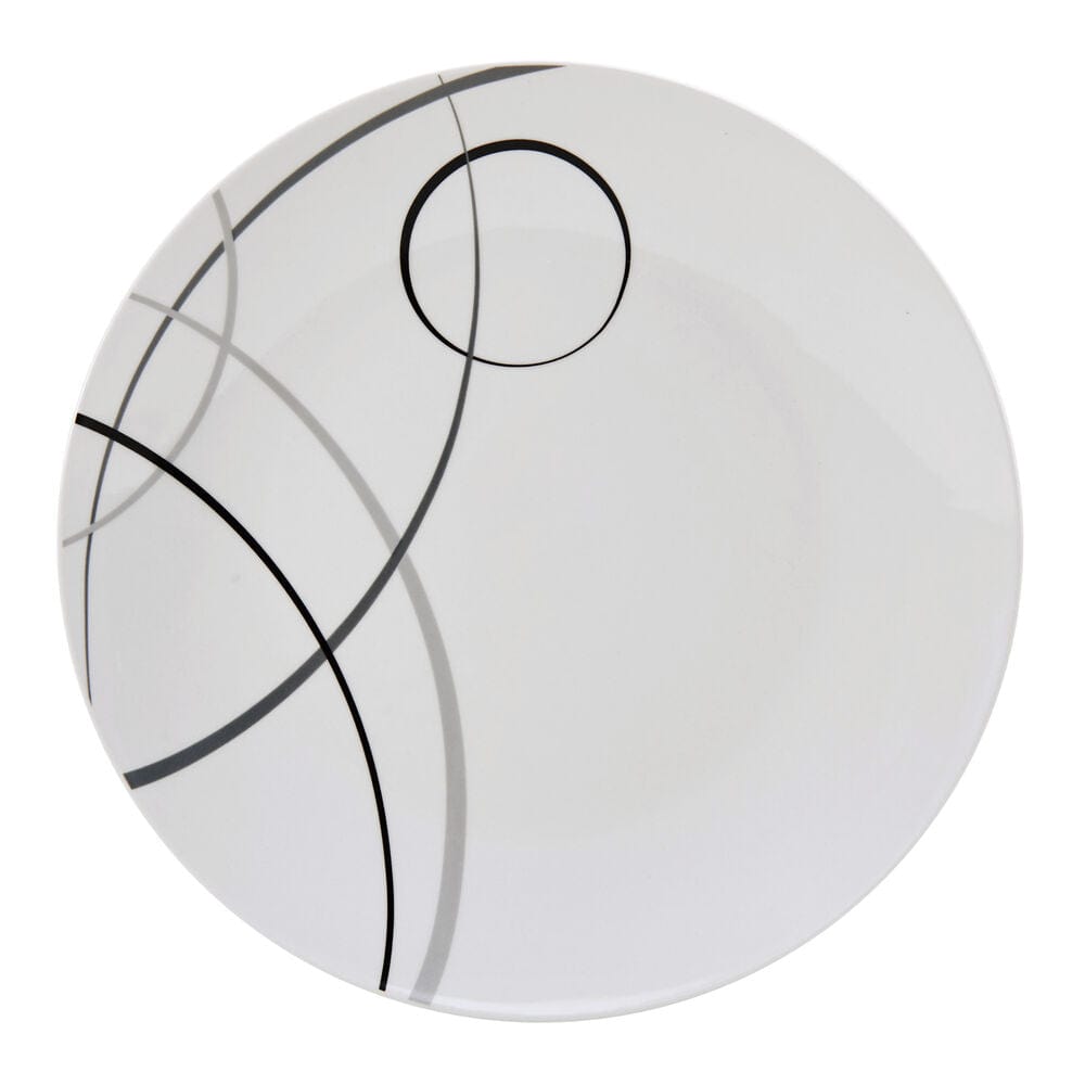 Circles 18 Piece Dinnerware Set. Service for 6