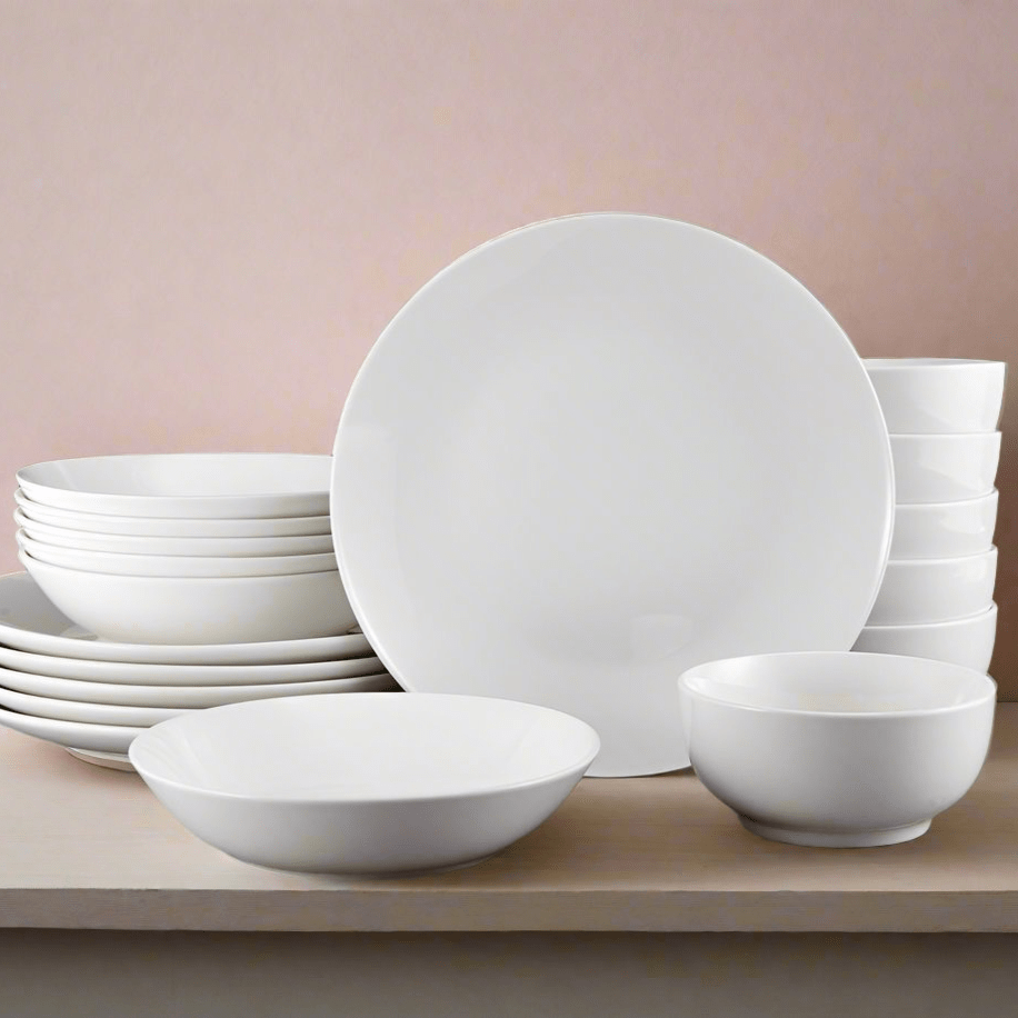 Alexis 18 Piece Dinnerware Set. Service for 6