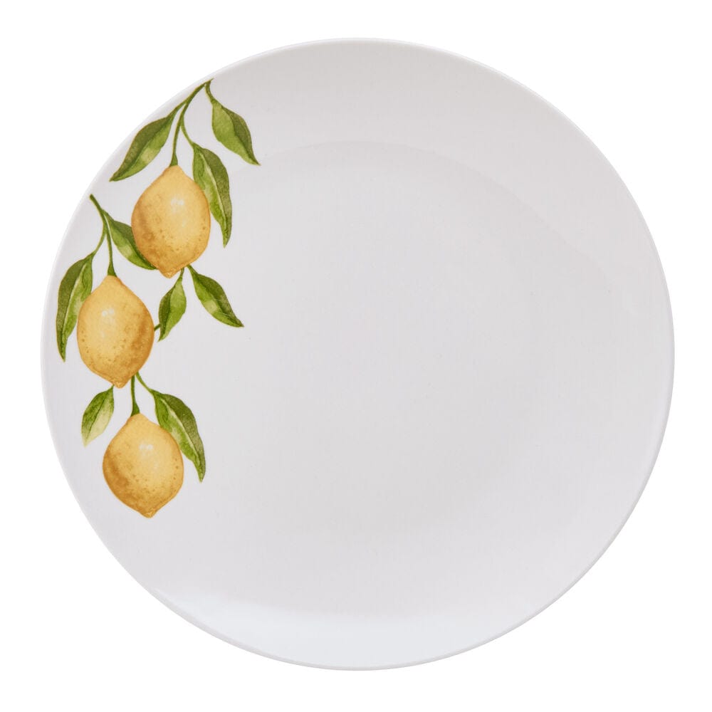 Lemons 16 Piece Dinnerware Set. Service for 4