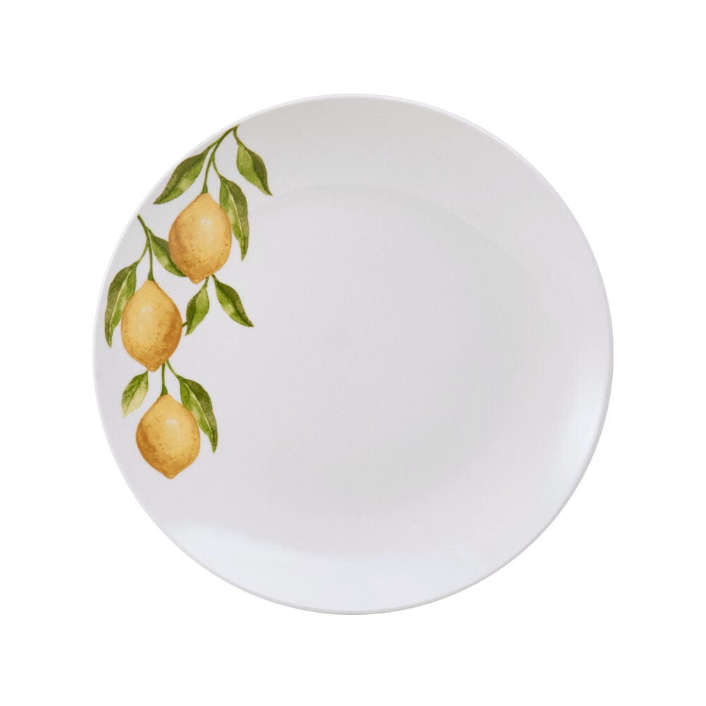 Lemons 16 Piece Dinnerware Set. Service for 4