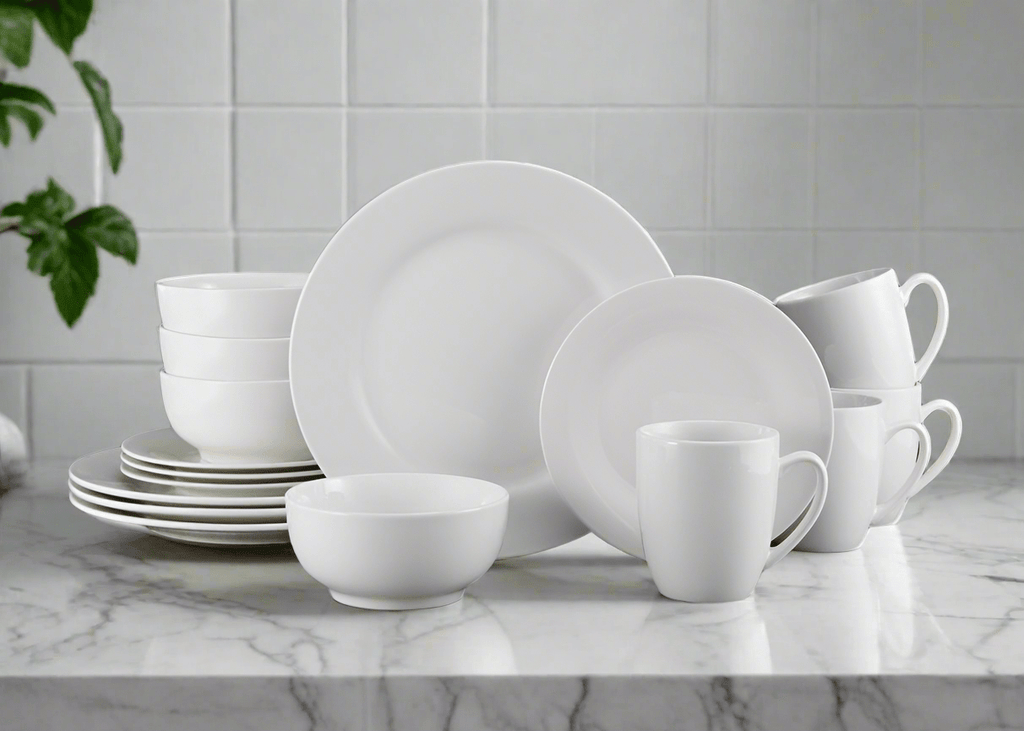 Kendall 16 Piece Dinnerware Set. Service for 4