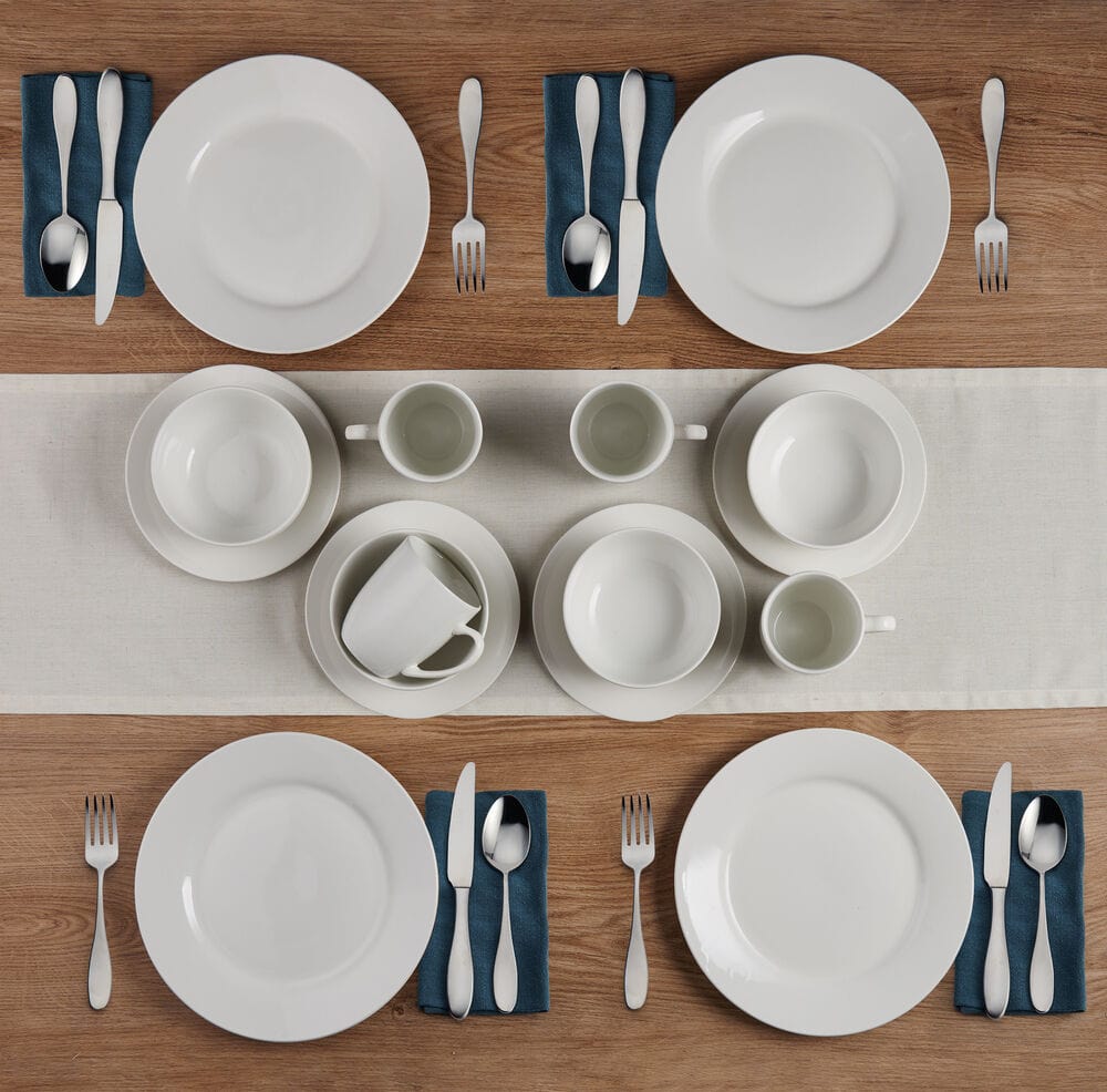 Kendall 16 Piece Dinnerware Set. Service for 4