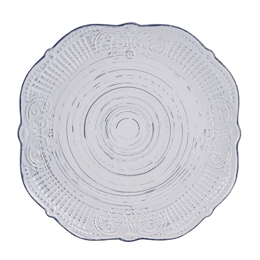 Isabella Gray 16 Piece Dinnerware Set. Service for 4