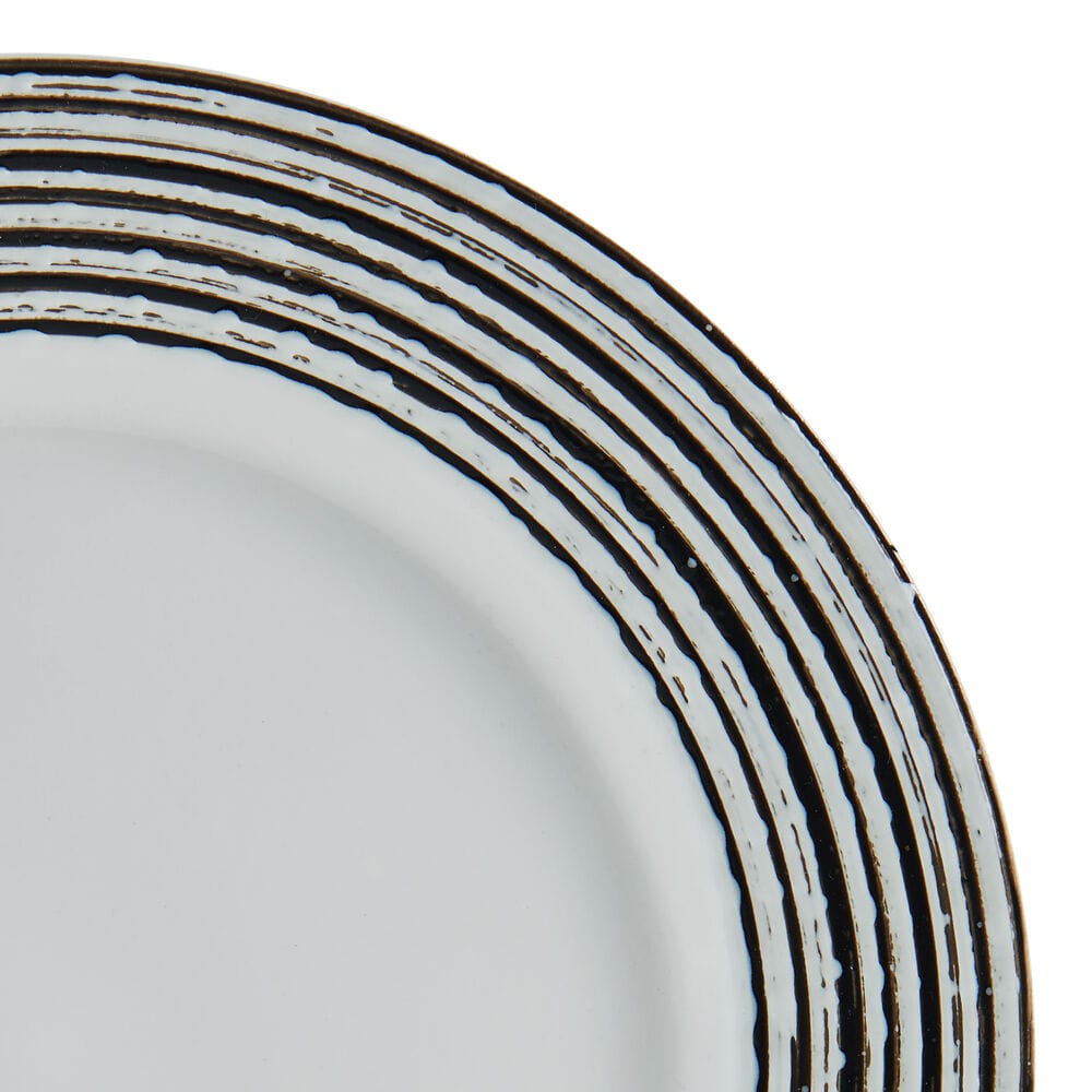 Bryson White 16 Piece Dinnerware Set. Service for 4