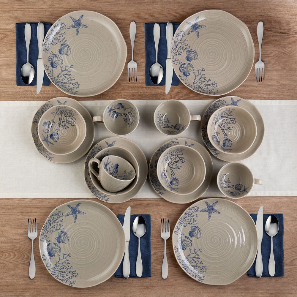 Southport 16 Piece Dinnerware Set. Service for 4