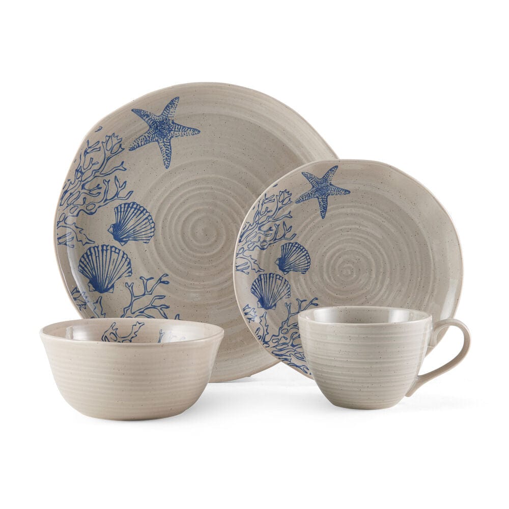 Southport 16 Piece Dinnerware Set. Service for 4