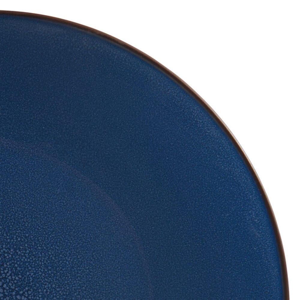 Pierce Blue 16 Piece Dinnerware Set. Service for 4