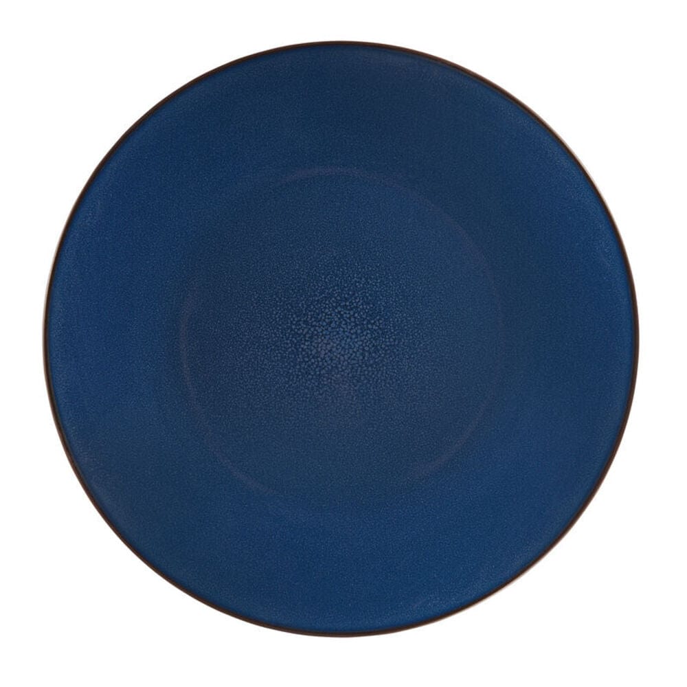 Pierce Blue 16 Piece Dinnerware Set. Service for 4