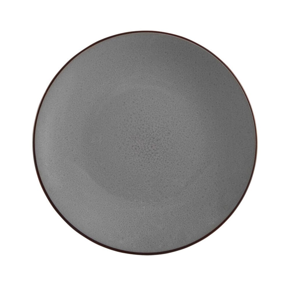 Pierce Gray 16 Piece Dinnerware Set. Service for 4
