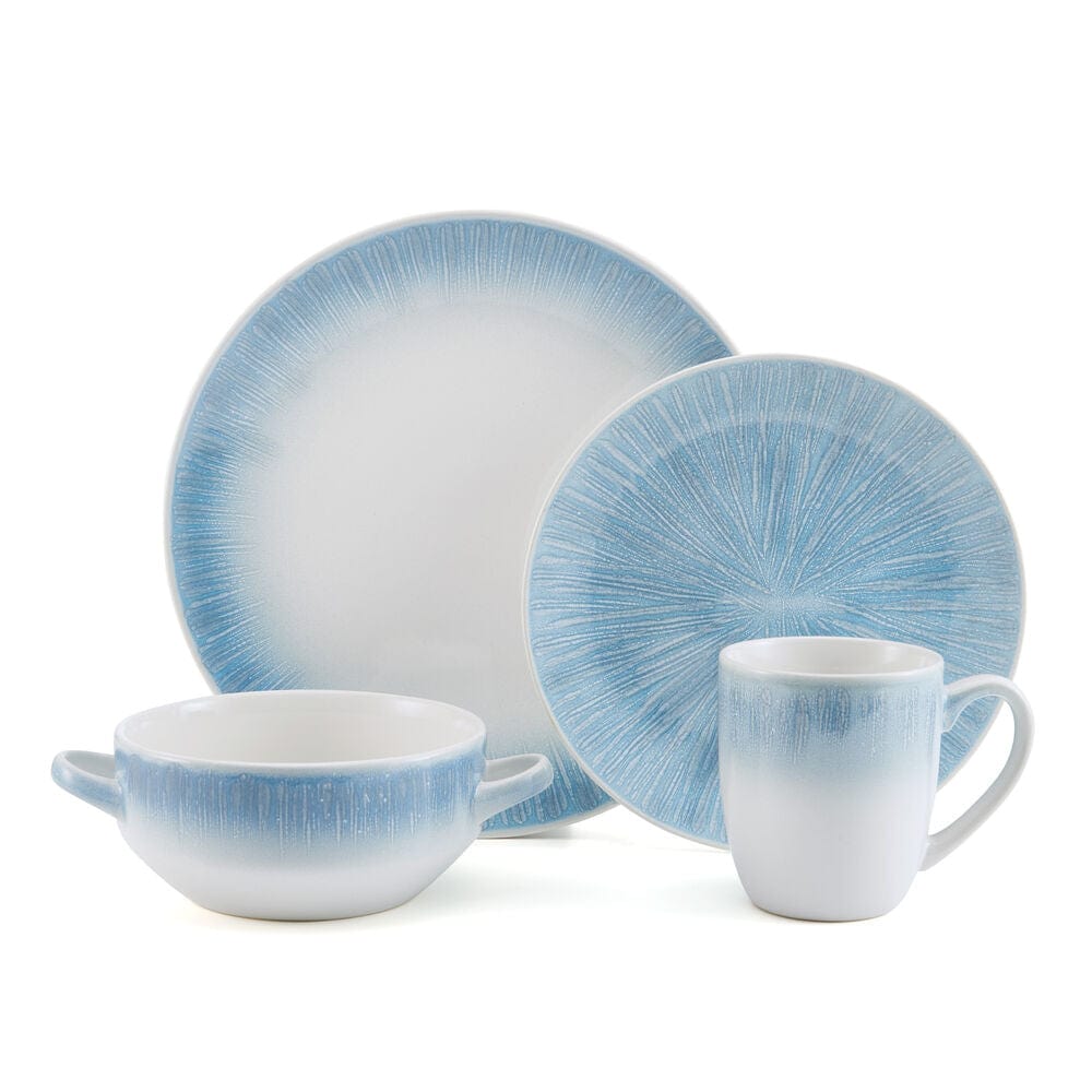 Logan 16 Piece Dinnerware Set. Service for 4