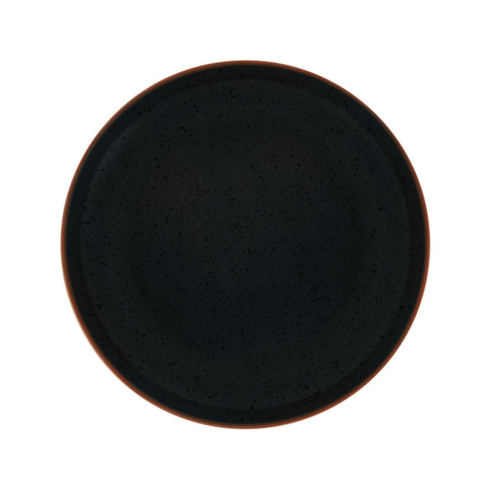 Hunter Black 16 Piece Dinnerware Set. Service for 4