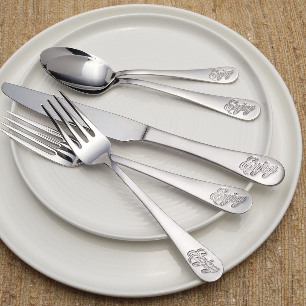 Enjoy 20 Piece Flatware Set. Service for 4