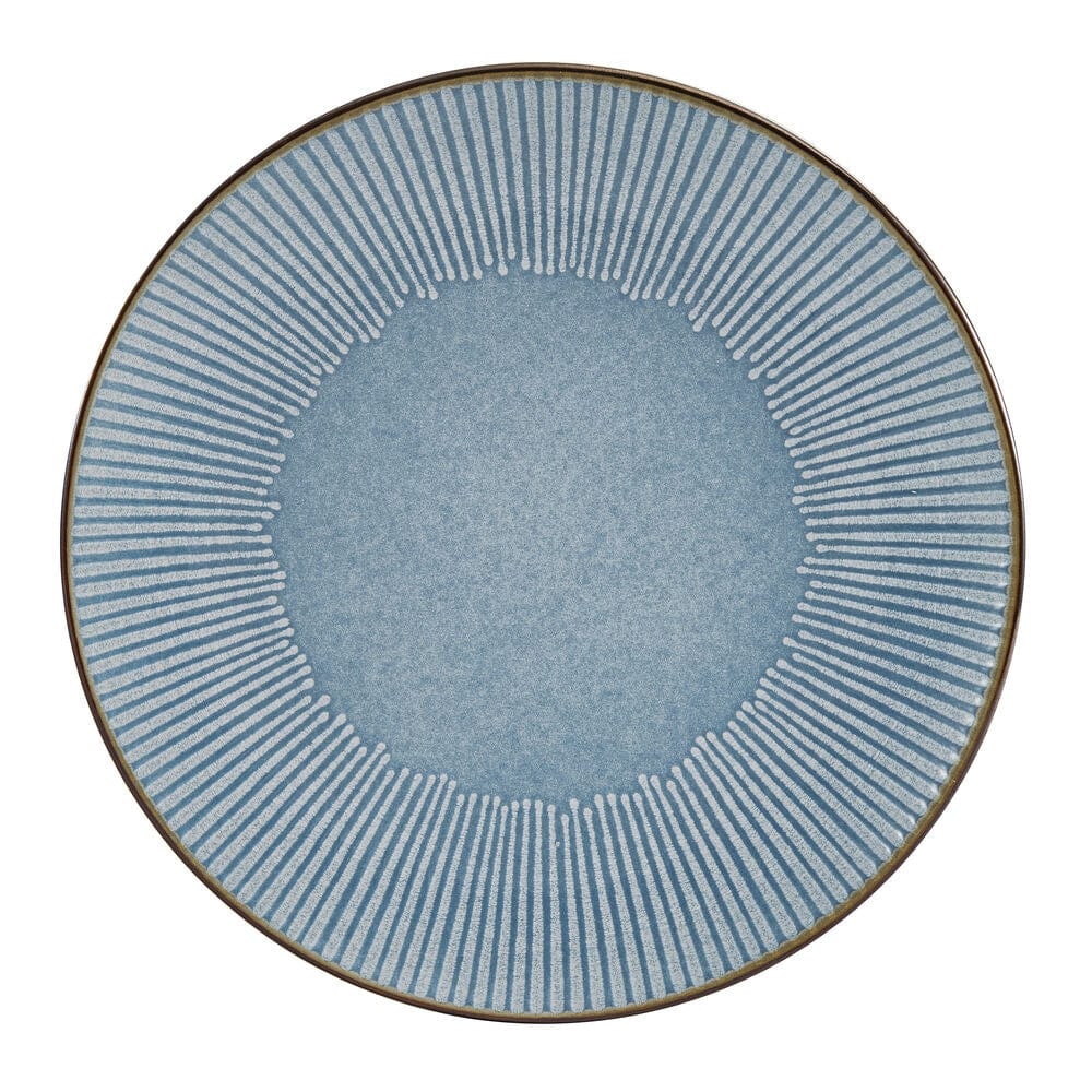 Arlie Blue 12 Piece Pasta Dinnerware Set. Service for 4