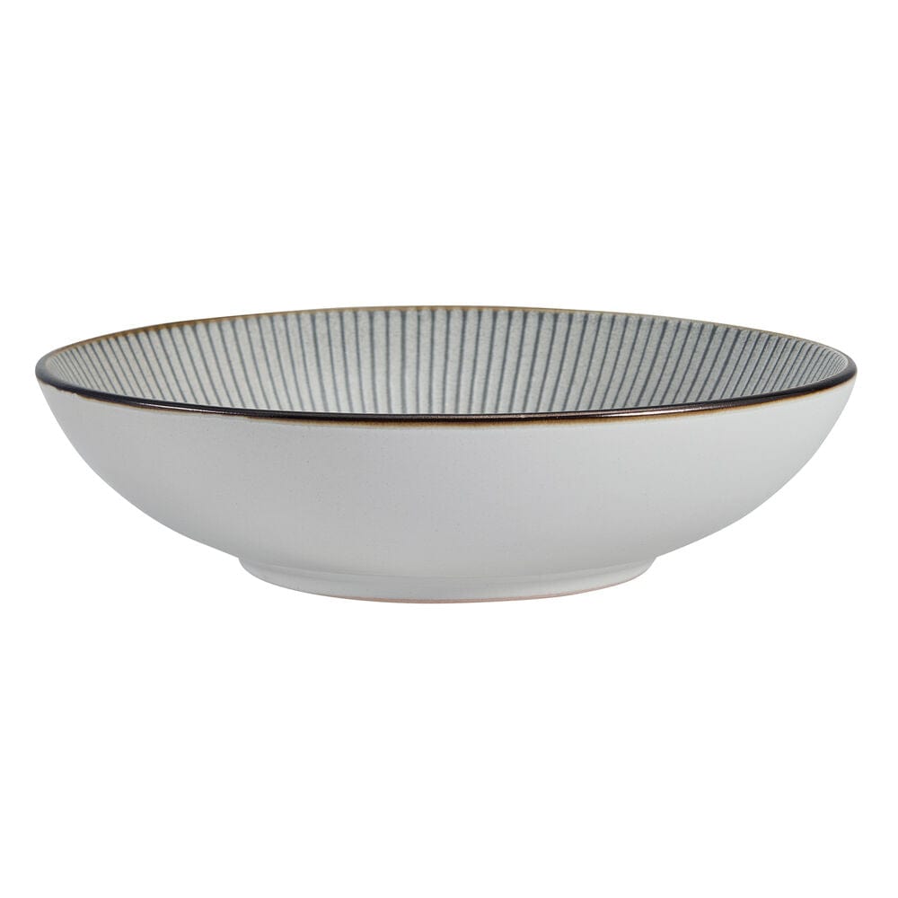Arlie Gray 12 Piece Pasta Dinnerware Set. Service for 4