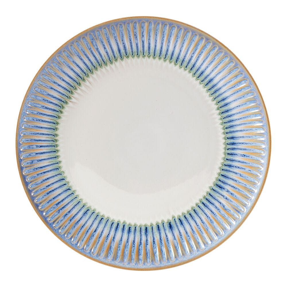Hensley Blue 12 Piece Dinnerware Set. Service for 4