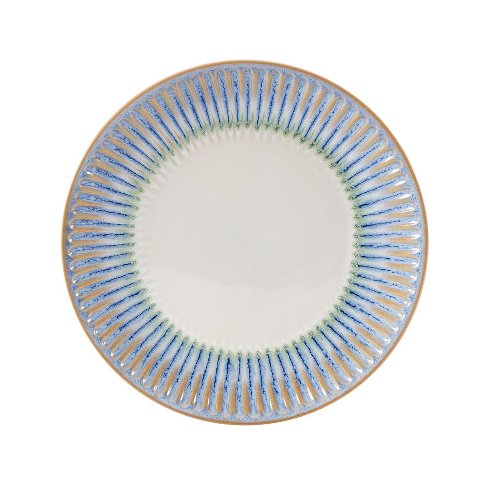 Hensley Blue 12 Piece Dinnerware Set. Service for 4
