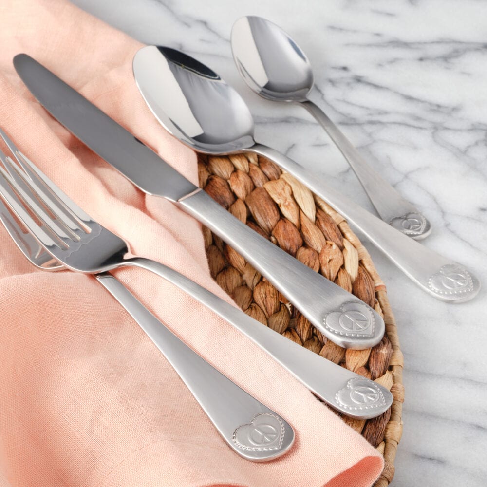 Peace 20 Piece Flatware Set. Service for 4