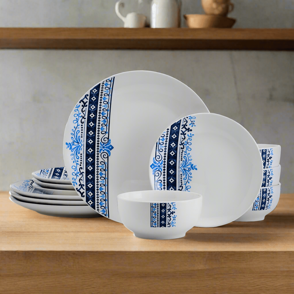 Michele 12 Piece Dinnerware Set. Service for 4