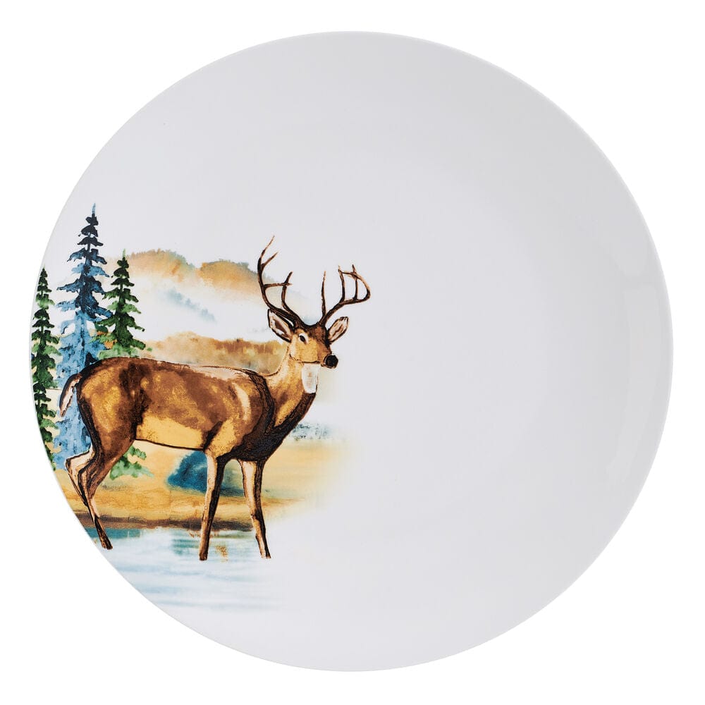 Woodland Animals 12 Piece Dinnerware Set. Service for 4