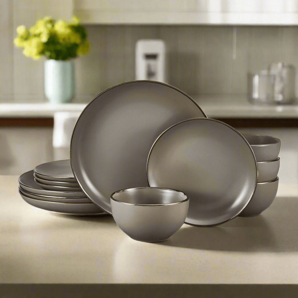 Hadlee 12 Piece Dinnerware Set. Service for 4