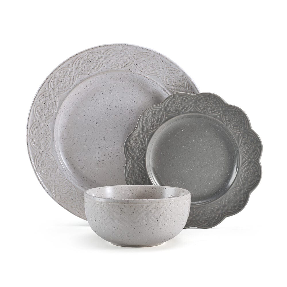 Gia 12 Piece Dinnerware Set. Service for 4