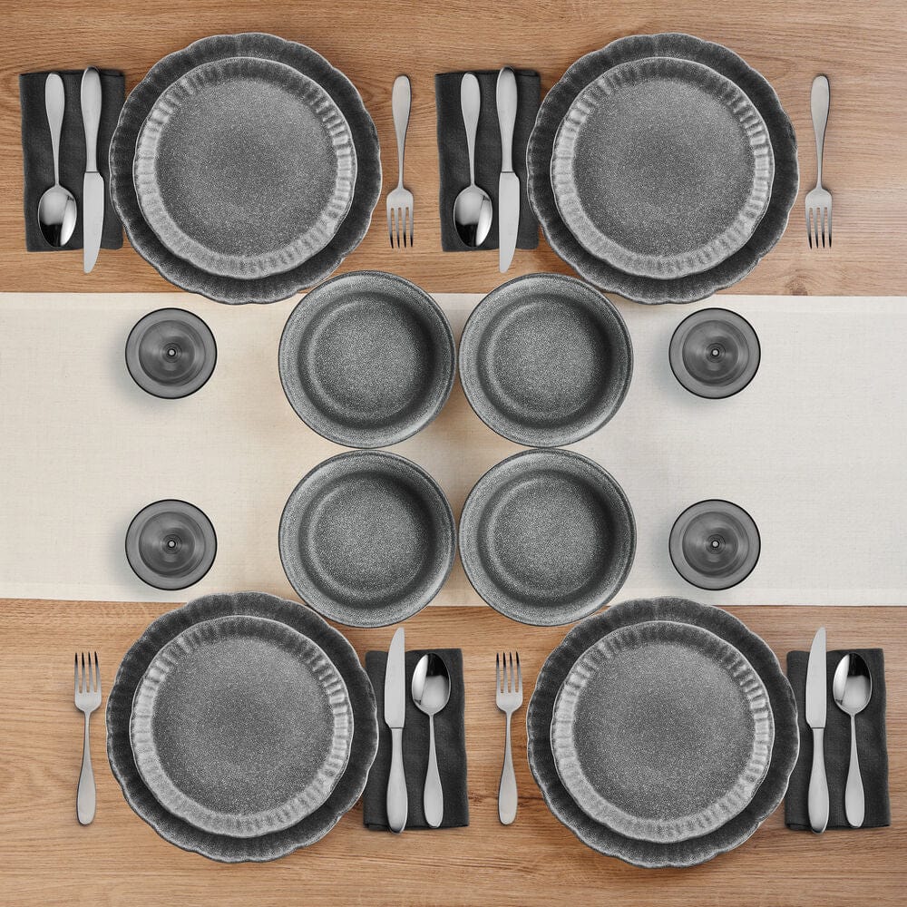 Noah 12 Piece Dinnerware Set. Service for 4