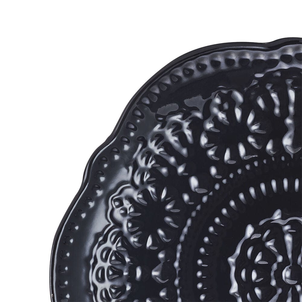 Chateau Midnight 12 Piece Dinnerware Set. Service for 4