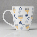 Holiday Hanukkah Icons Mug