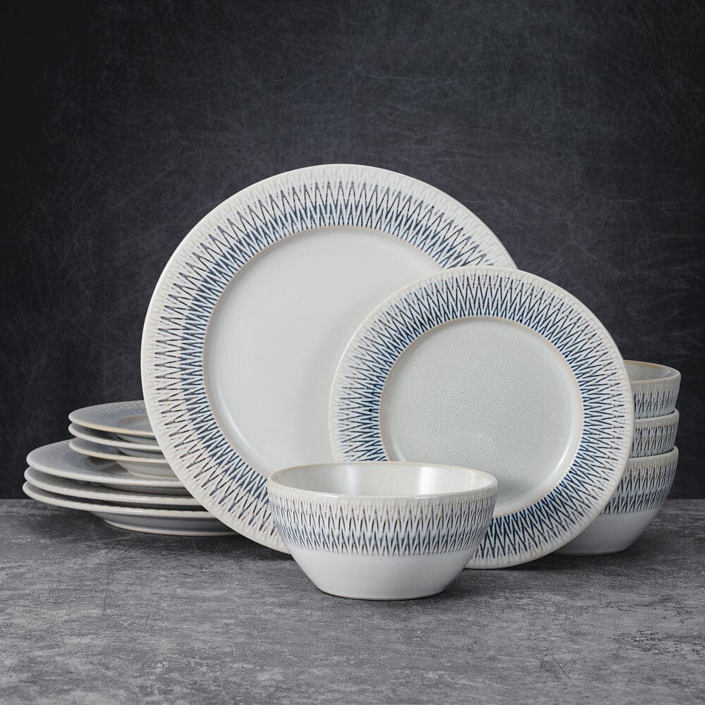 Casey 12 Piece Dinnerware Set. Service for 4