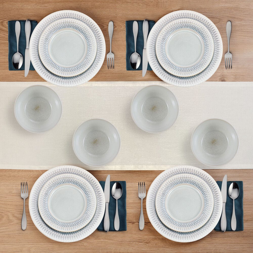 Casey 12 Piece Dinnerware Set. Service for 4