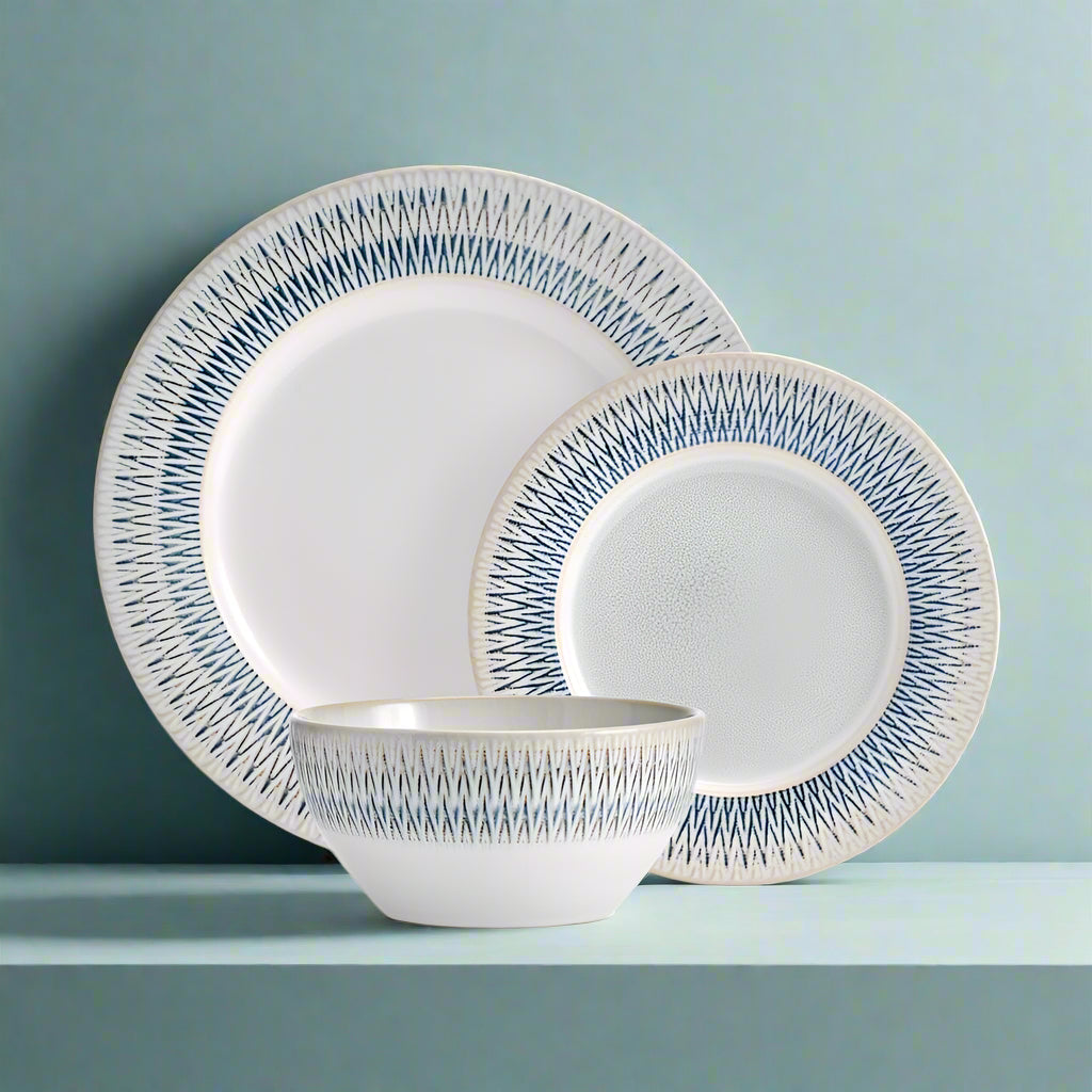 Casey 12 Piece Dinnerware Set. Service for 4