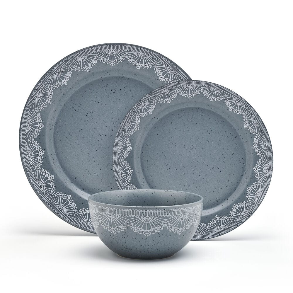 Valerie 12 Piece Dinnerware Set. Service for 4