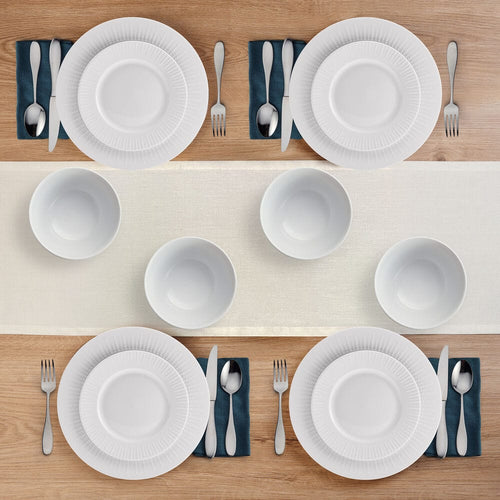Cassie 12 Piece Dinnerware Set. Serivce for 4