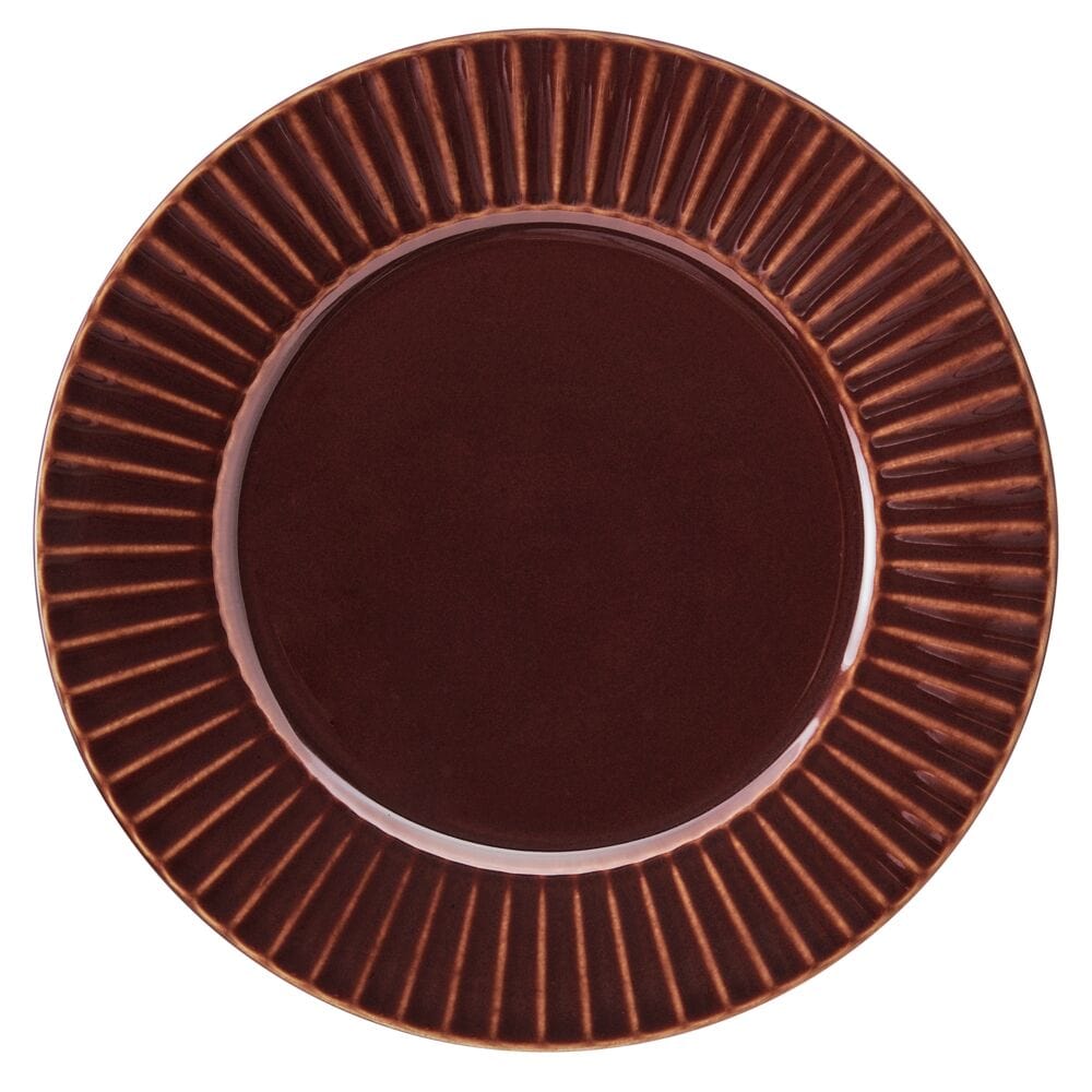 Dannie Red 12 Piece Dinnerware Set. Service for 4