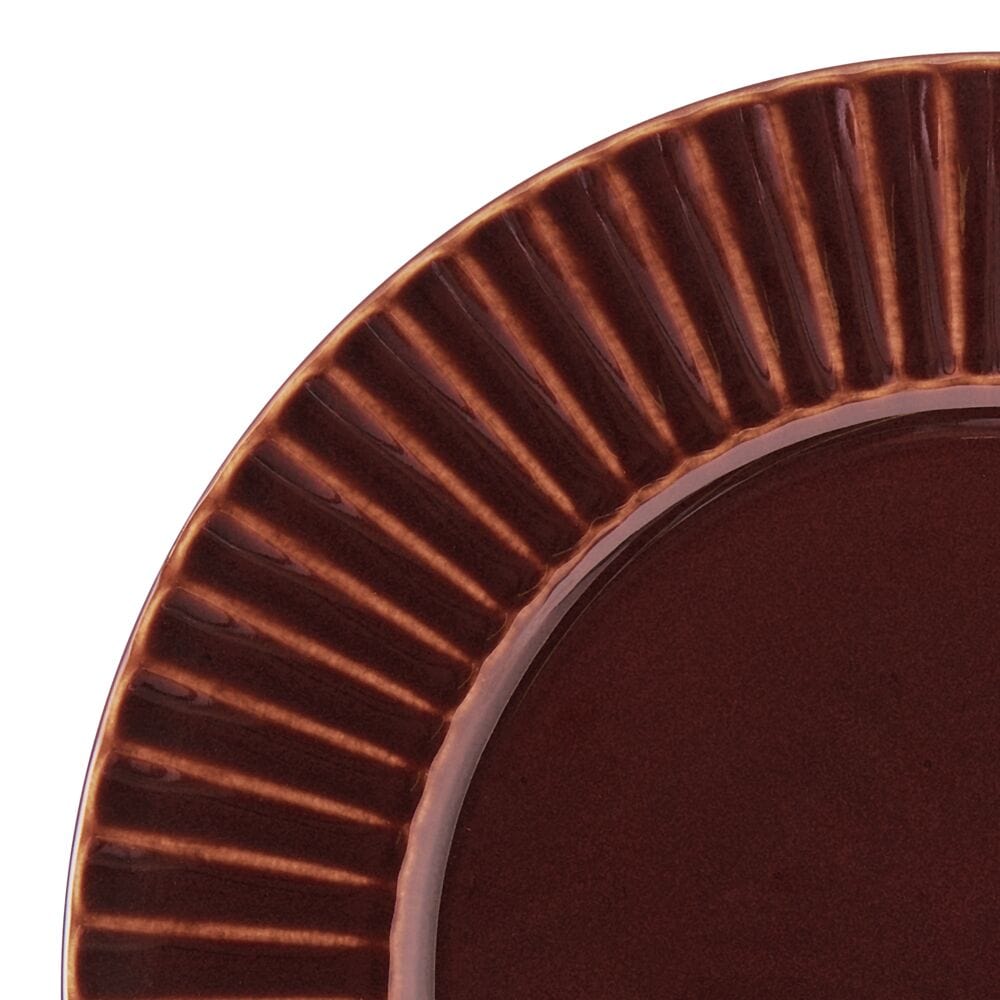 Dannie Red 12 Piece Dinnerware Set. Service for 4
