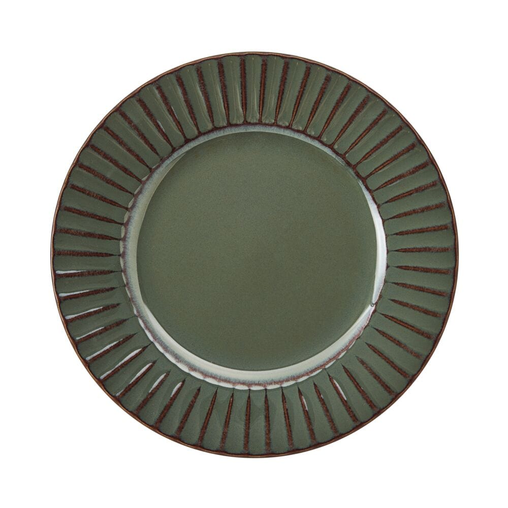 Dannie Green 12 Piece Dinnerware Set. Service for 4