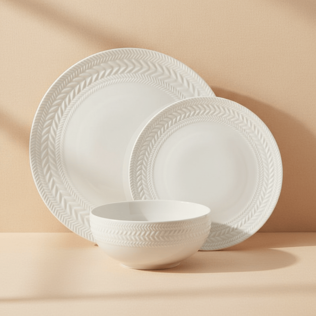 Josephine 24 Piece Dinnerware Set. Service for 8