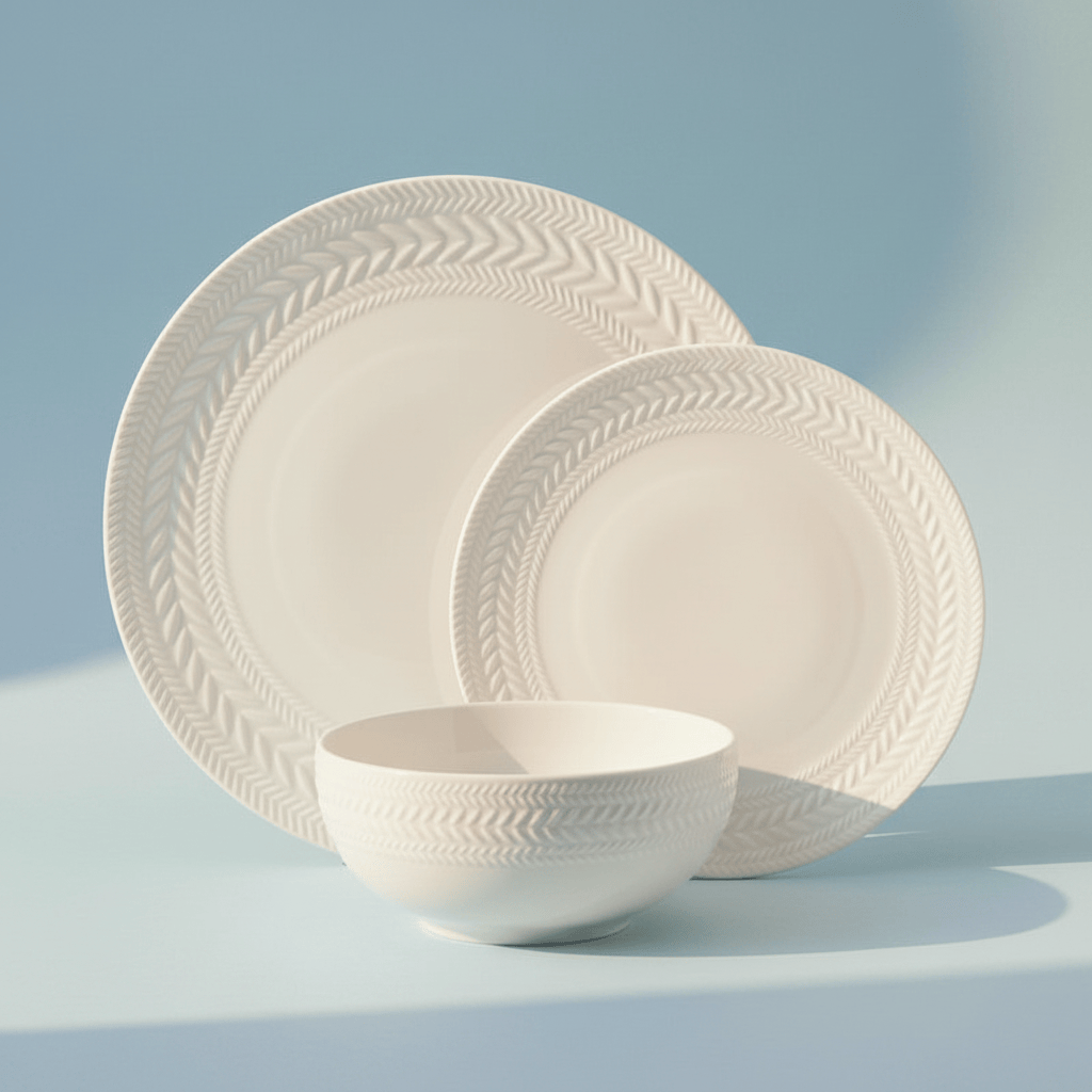 Josephine 24 Piece Dinnerware Set. Service for 8