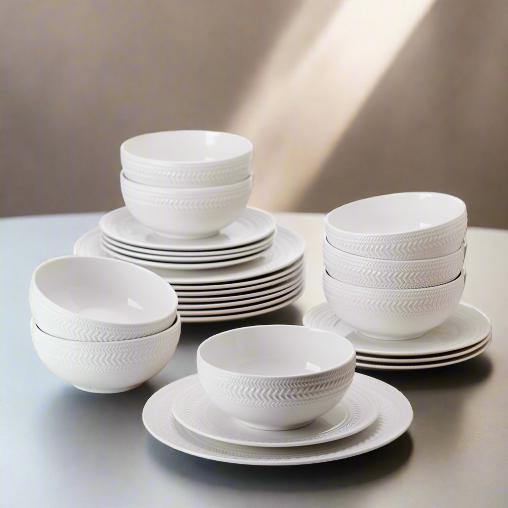 Josephine 24 Piece Dinnerware Set. Service for 8