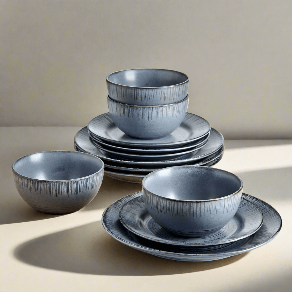 Mystic 12 Piece Dinnerware Set. Service for 4